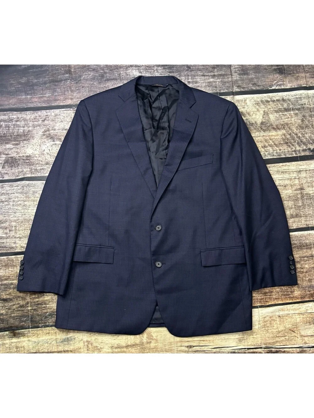 Brooks Brothers Blazer Jacket Mens 44R 1818 Regent Vitale Barberis Canonico